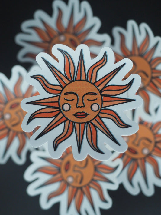 Sun sticker